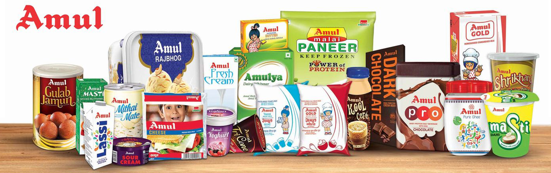 amul products price list